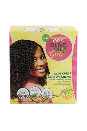 ORGANIC ROOT OLIVE OIL Girls Soft Curls No Lye Creme Relaxer, Sareya Beauty Supply Store in Calgary Alberta